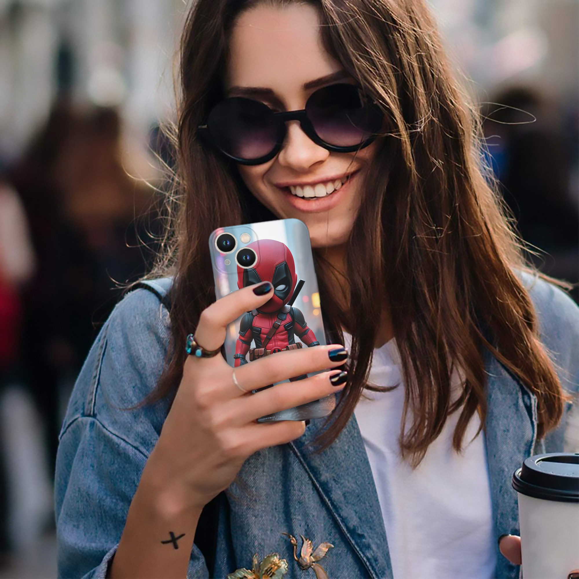 （画像用） Deadpool デッドプール 【iPhone 14シリーズ対応】ハードケース
